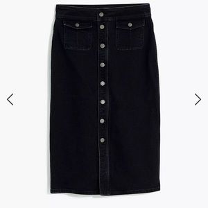 Brand new black denim Madewell size 6.